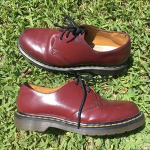 Dr. Martens 1461 Oxfords in Cherry Red